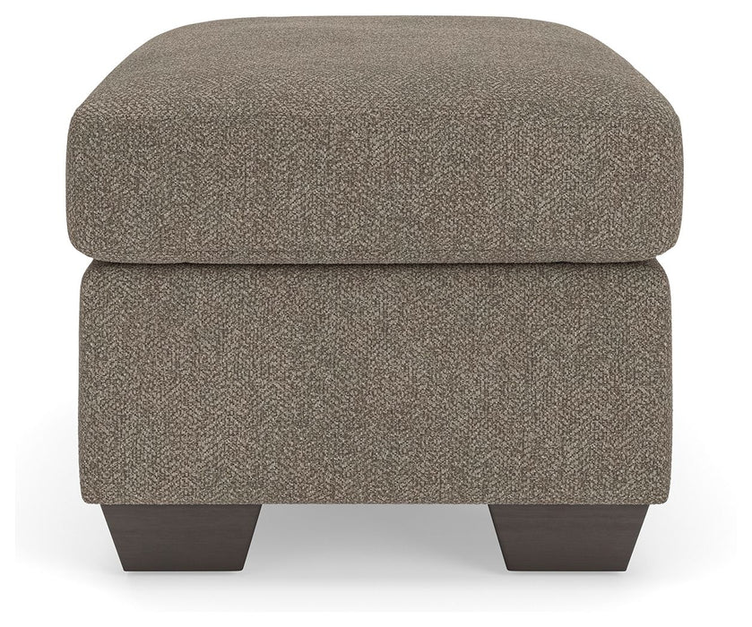 Triston-Peaks - Ottoman - Suede - Simple Home Plus