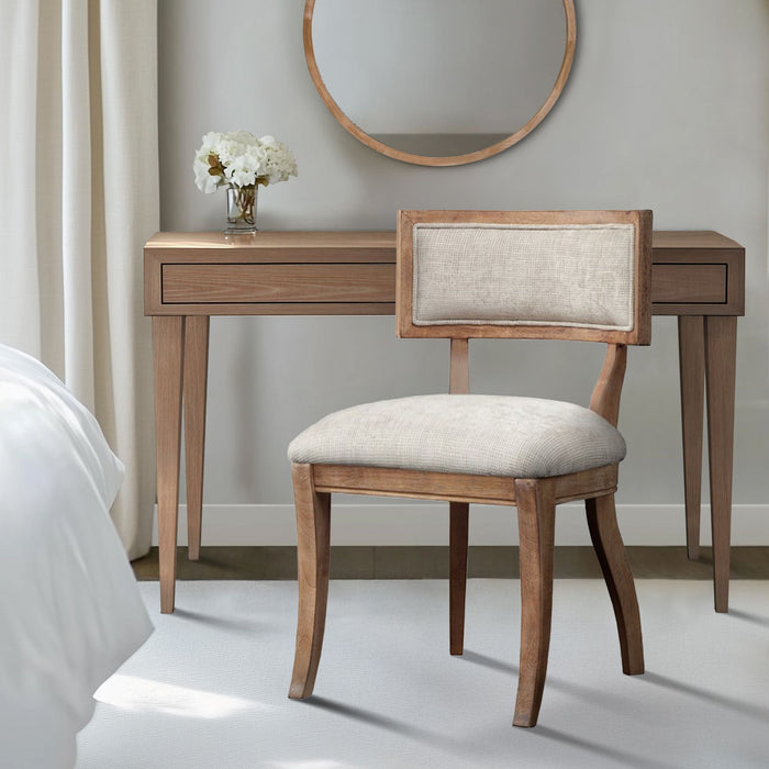 Marie - Dining Chair (Set of 2) - Beige / Light Natural - Simple Home Plus