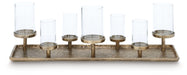 Wallmond - Antique Brass Finish - Candle Holder - Simple Home Plus