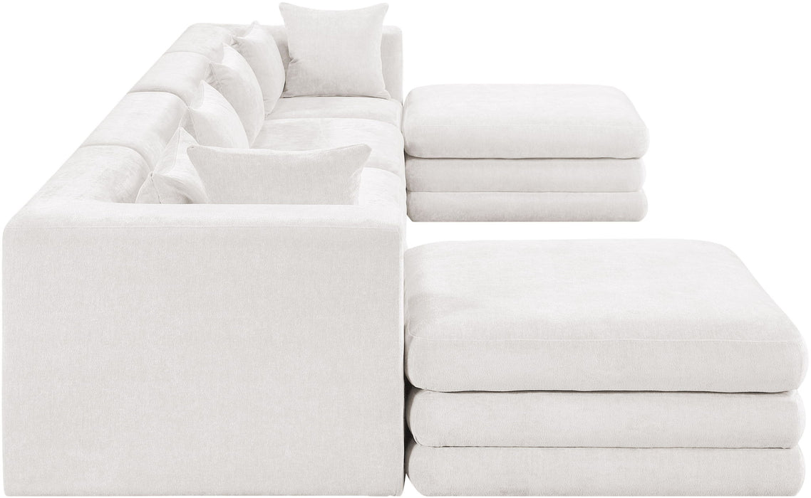 Stellar - 6 Piece Upholstered Modular Sectional - Simple Home Plus