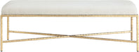 Valley - Bench With Gold Frame - Simple Home Plus