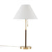 Bromley - Two Tone Pull-Chain Table Lamp - Gold / Brown - Simple Home Plus