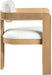 Sacha - Linen Dining Chair With Natural Base (Set of 2) - Simple Home Plus