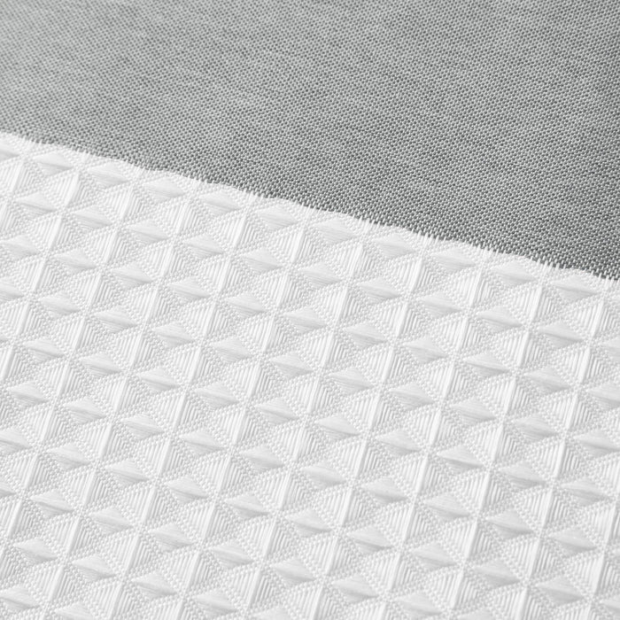 Spa Waffle - 78" Shower Curtain With 3M Treatment - Gray - Simple Home Plus
