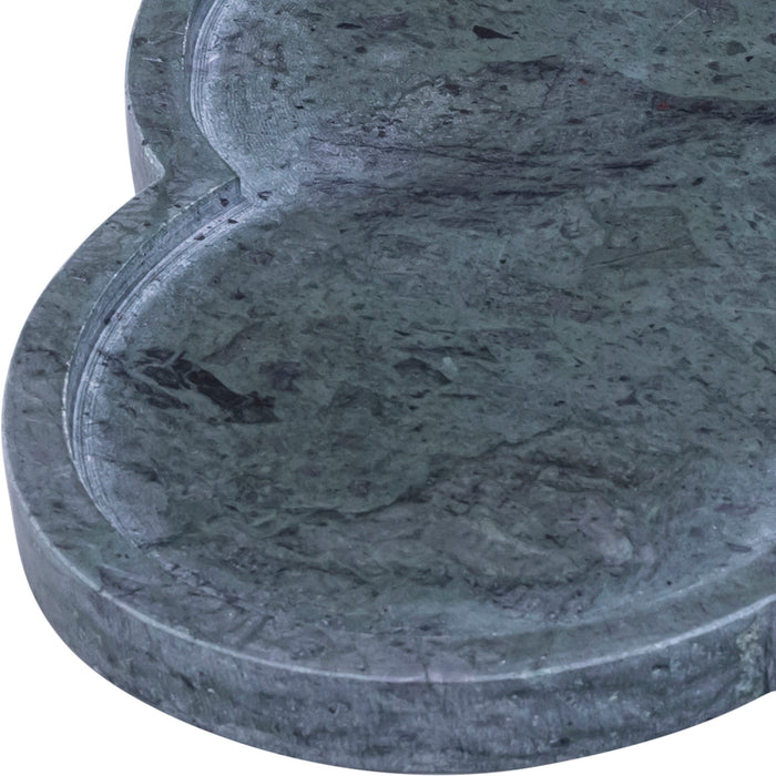 Rimini - Marble Clover Shaped Tray - Simple Home Plus