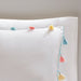Tessa - Tassel Comforter Set - White - Simple Home Plus