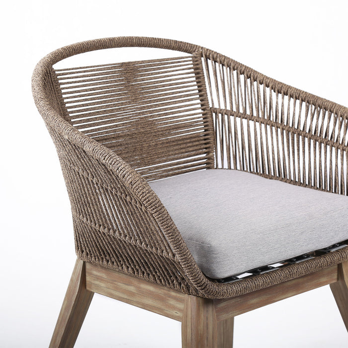 Tutti Frutti - Indoor / Outdoor Dining Chair - Light Eucalyptus / Latte - Simple Home Plus