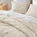 Gigi - Twin/Twin Long Comforter Mini Set - Beige - Simple Home Plus