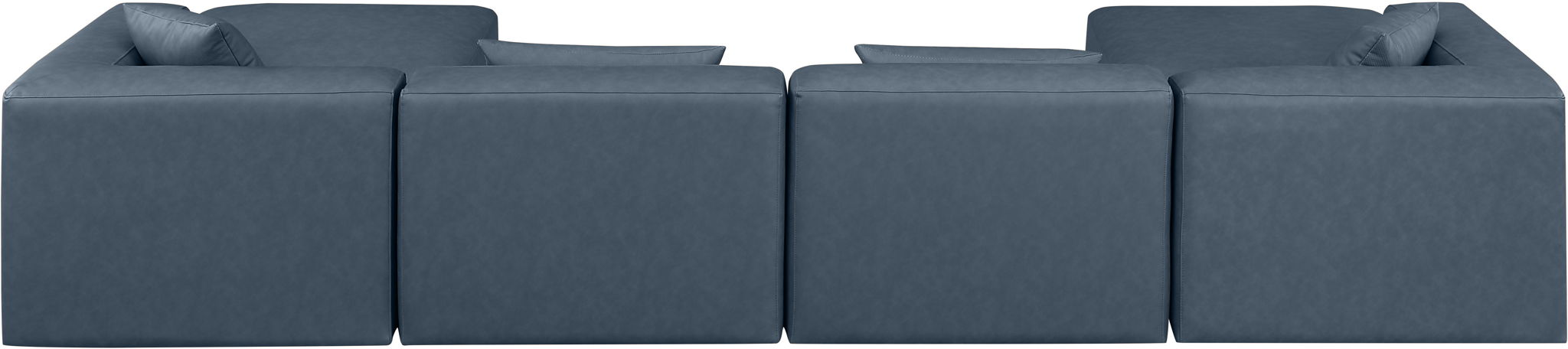 Cube - 6 Piece Modular Double Chaise Sectional - Simple Home Plus