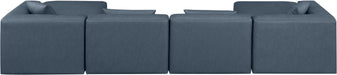 Cube - 6 Piece Modular Double Chaise Sectional - Simple Home Plus