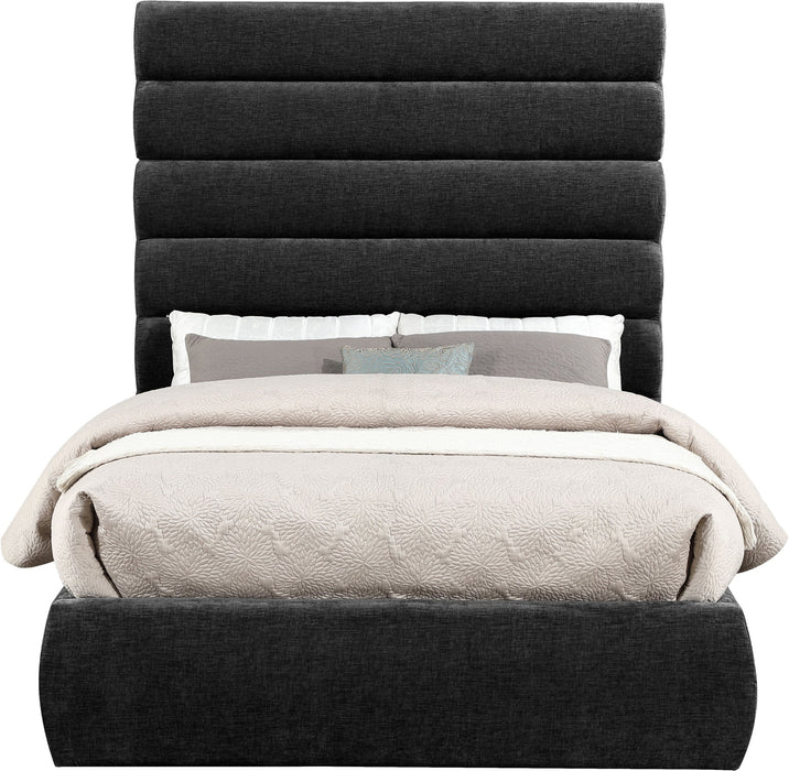 Adam - Chenille Fabric Bed With 70.5" Headboard - Simple Home Plus