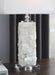 Malise - White - Alabaster Table Lamp - Simple Home Plus
