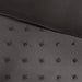 Brooklyn - King Comforter Set - Charcoal - Simple Home Plus