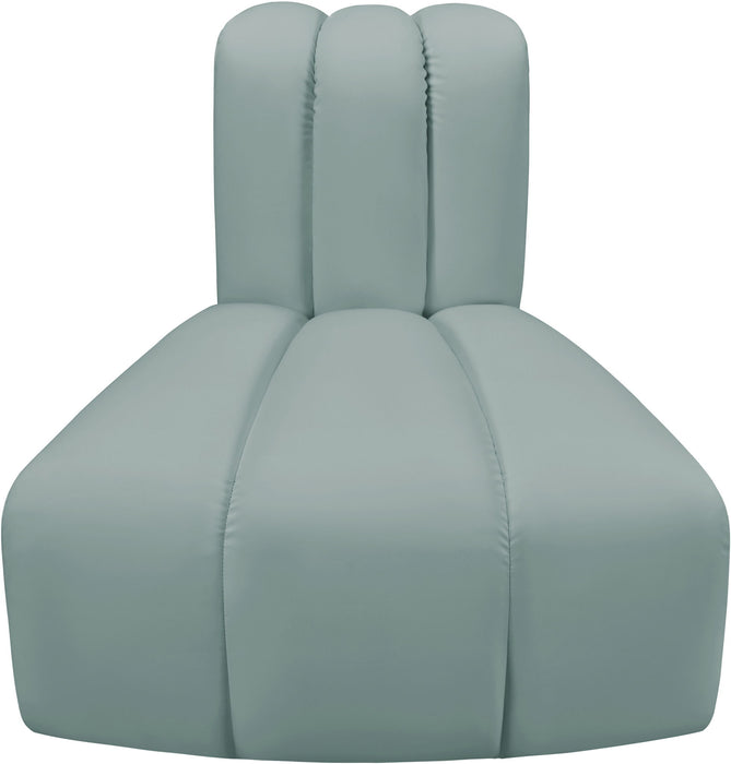 Arc - Faux Leather Reverse Corner Chair