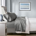 1000 Thread Count - California King HeiQ Smart Temperature Blend 4 Piece Sheet Set - Charcoal - Simple Home Plus