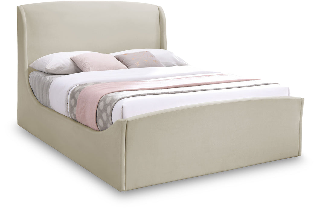Tess - Upholstered Bed - Simple Home Plus