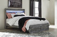 Baystorm - Queen/King Platform Rails - Gray - Simple Home Plus