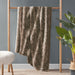 Zuri - 90" x 90" Blanket - Brown - Simple Home Plus