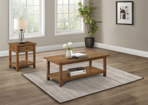 Payne - Coffee And 1-Drawer End Table Set - Simple Home Plus
