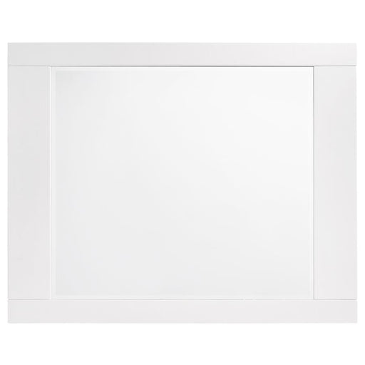 Felicity - Dresser Mirror - White High Gloss - Simple Home Plus