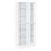 Cabra - 4-door LED Curio Display Cabinet - Simple Home Plus