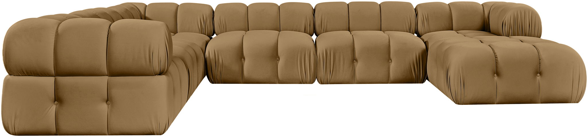 Orin - 7 Piece Modular Sectional (3 Modular Chairs, 3 Corner Chairs & Ottoman)