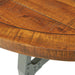 Lancaster - Round Dining / Gathering Table - Amber / Graphite - Simple Home Plus
