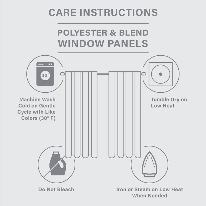 Emilia - Twist Tab Total Blackout Window Curtain - Bronze - Simple Home Plus
