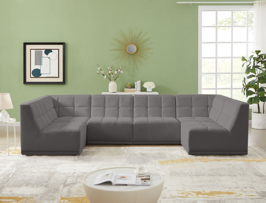 Relax - 6 Piece Modular Sectional - Simple Home Plus