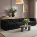Rummi - Velvet Performance Fabric Upholstered 4 Piece Modular Sofa - Simple Home Plus