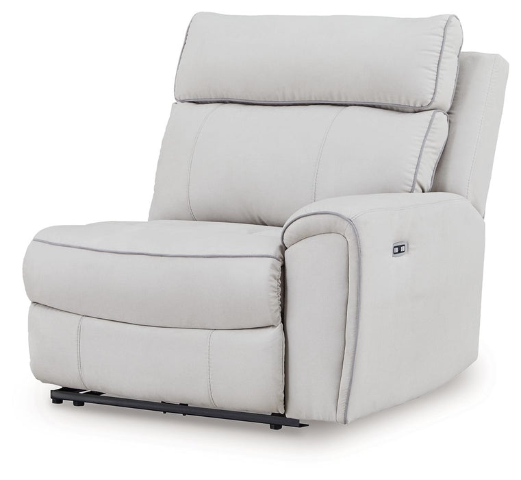 Social Pointe - RAF Zero Wall Power Recliner - Pearl / Ash - Simple Home Plus