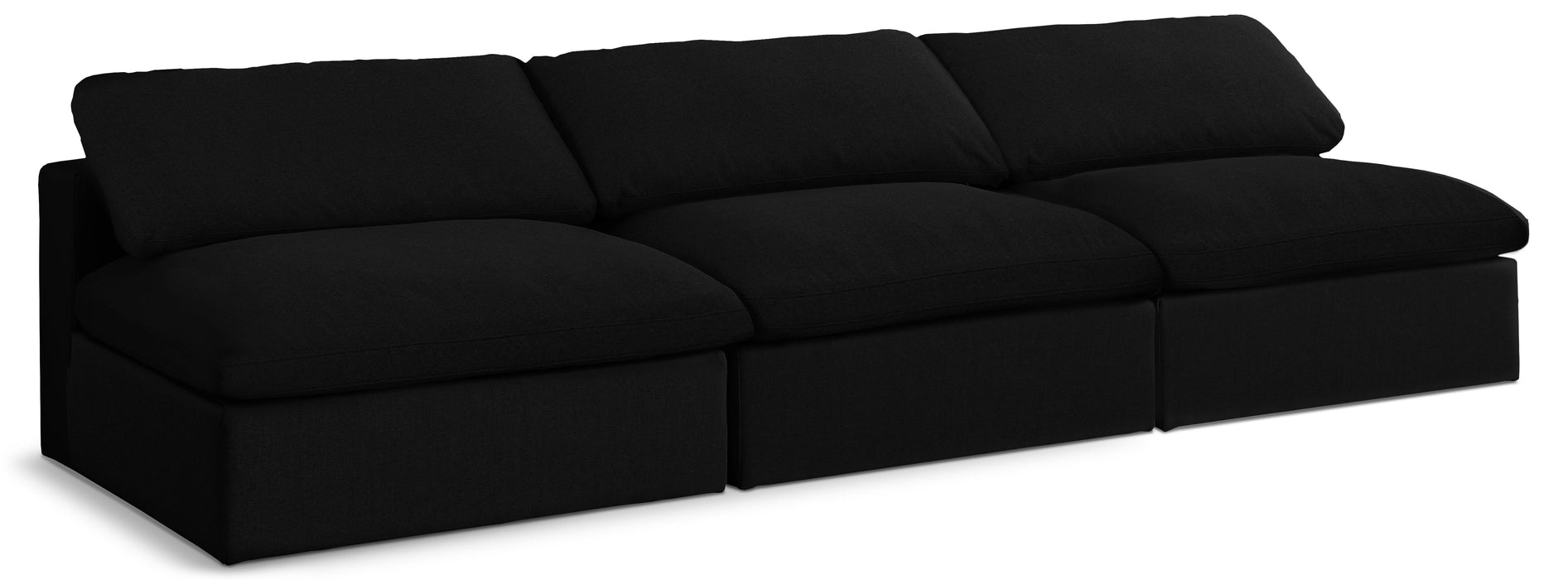 Serene - Modular Armless 3 Seat Sofa - Simple Home Plus