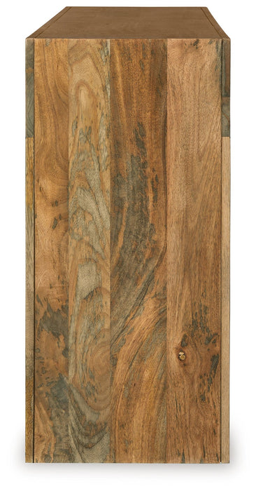 Luzmanacy - Natural Brown - Console Sofa Table - Simple Home Plus