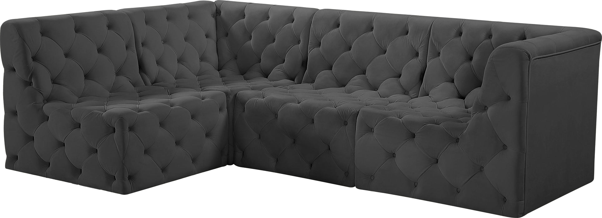 Tuft - 4 Piece Modular Sectional - Simple Home Plus