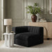 Rummi - Velvet Performance Fabric Upholstered Modular Corner Chair - Simple Home Plus