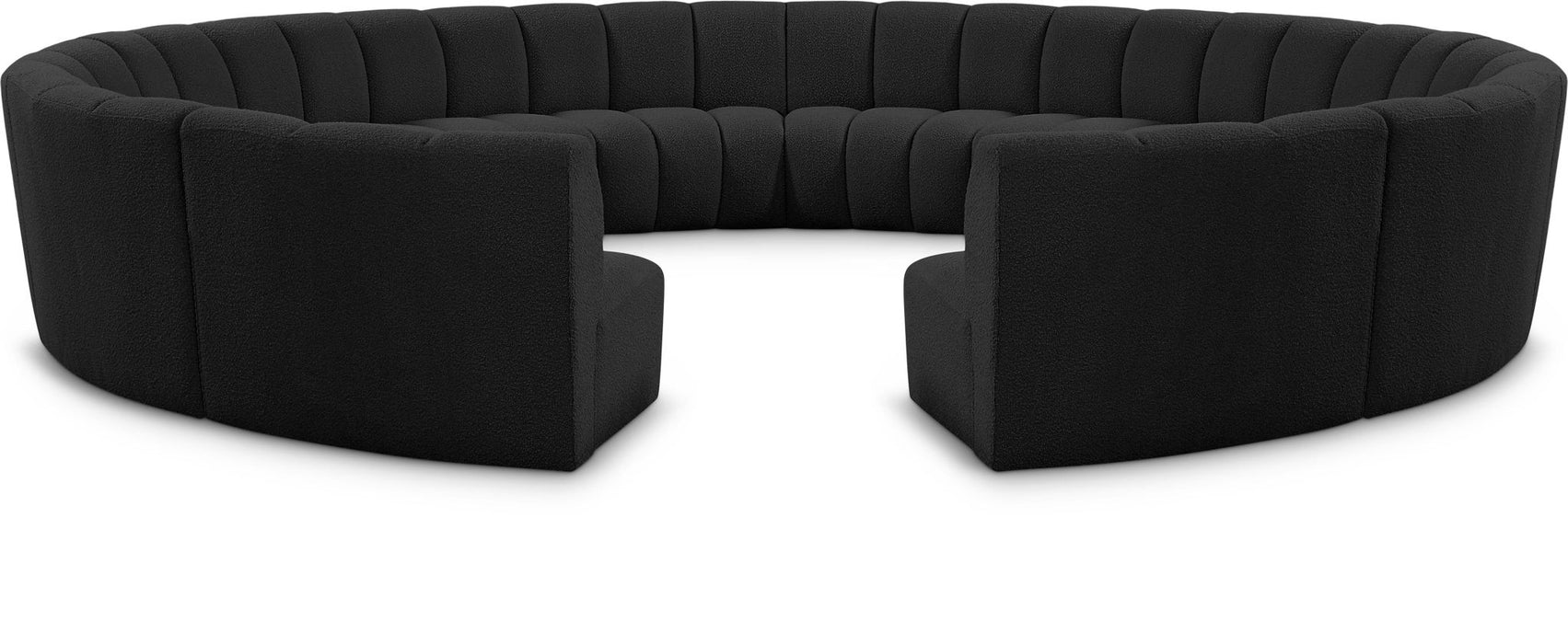 Infinity - 12 Piece Boucle Modular Sectional - Simple Home Plus