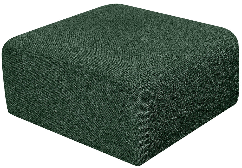 Arc - Boucle Fabric Ottoman - Simple Home Plus