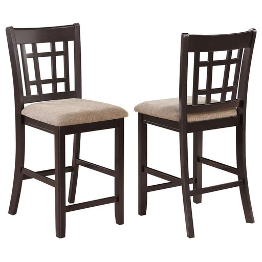 Lavon - Upholstered Counter Height Stools (Set of 2) - Simple Home Plus