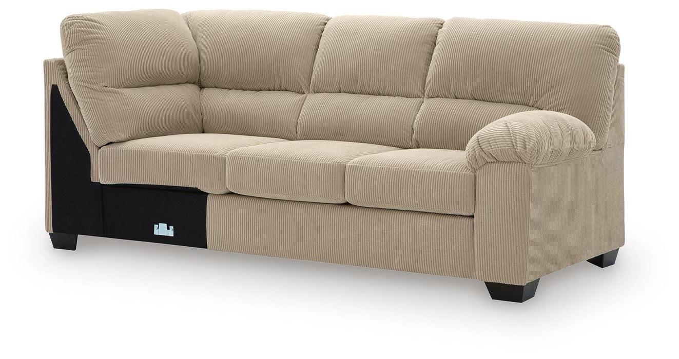 SimpleJoy - RAF Sofa With Corner Wedge - Sand - Simple Home Plus