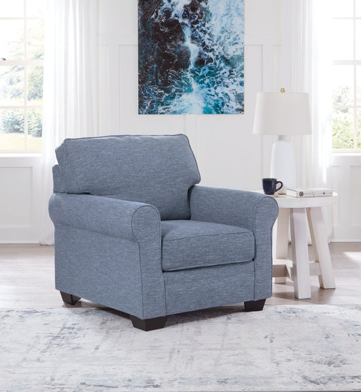 Carissa Manor - Denim - Chair - Simple Home Plus