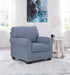 Carissa Manor - Denim - Chair - Simple Home Plus
