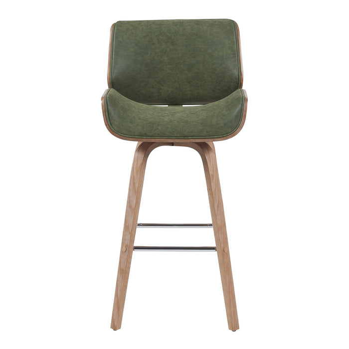 Tyler - Swivel Bar Stool - Light Brown - Simple Home Plus
