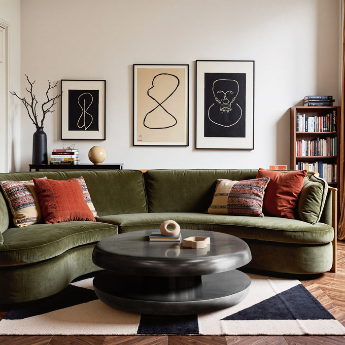 Jamison - Iron Coffee Table - Simple Home Plus