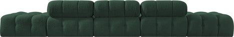 Ames - 5 Piece Boucle Upholstered Modular Sofa With 2 Armless Seats - Simple Home Plus
