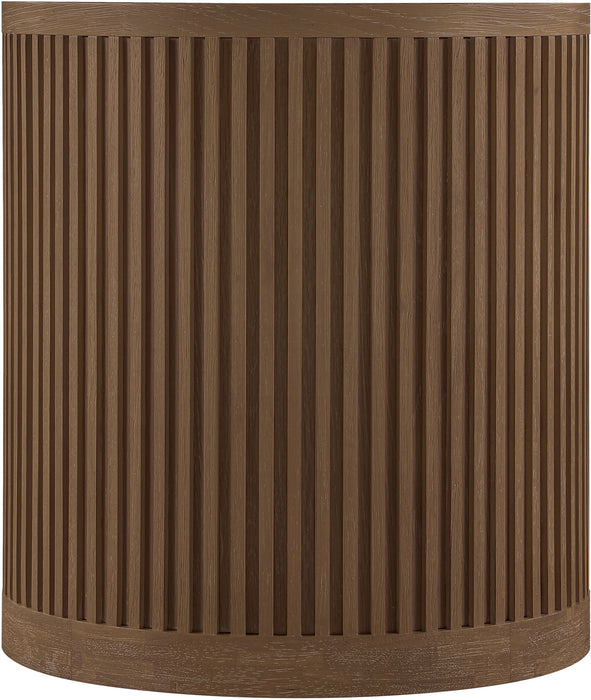 Madera - Oak Veneer And Solid Wood Table - Simple Home Plus