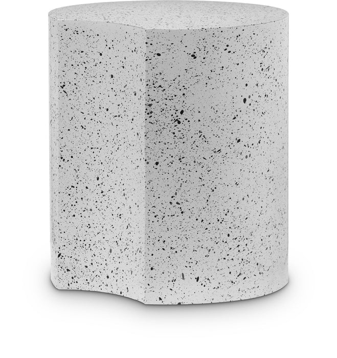 Dimple - End Table - Terazzo Finish - Simple Home Plus