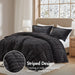Duke - King Comforter Mini Set - Black - Simple Home Plus