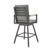 Crown - Outdoor Patio Swivel Bar Stool - Simple Home Plus
