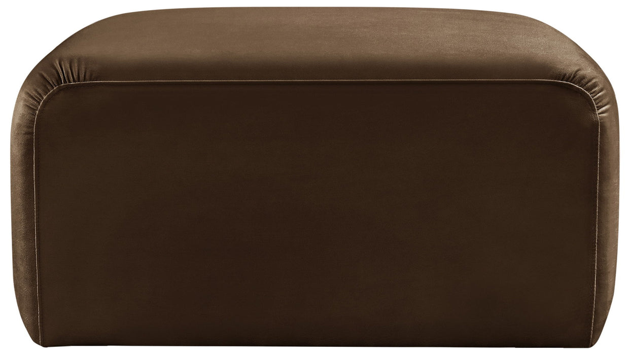 Arc - Velvet Ottoman - Simple Home Plus