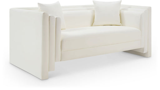 Everett - Vegan Leather Upholstered Loveseat - Simple Home Plus